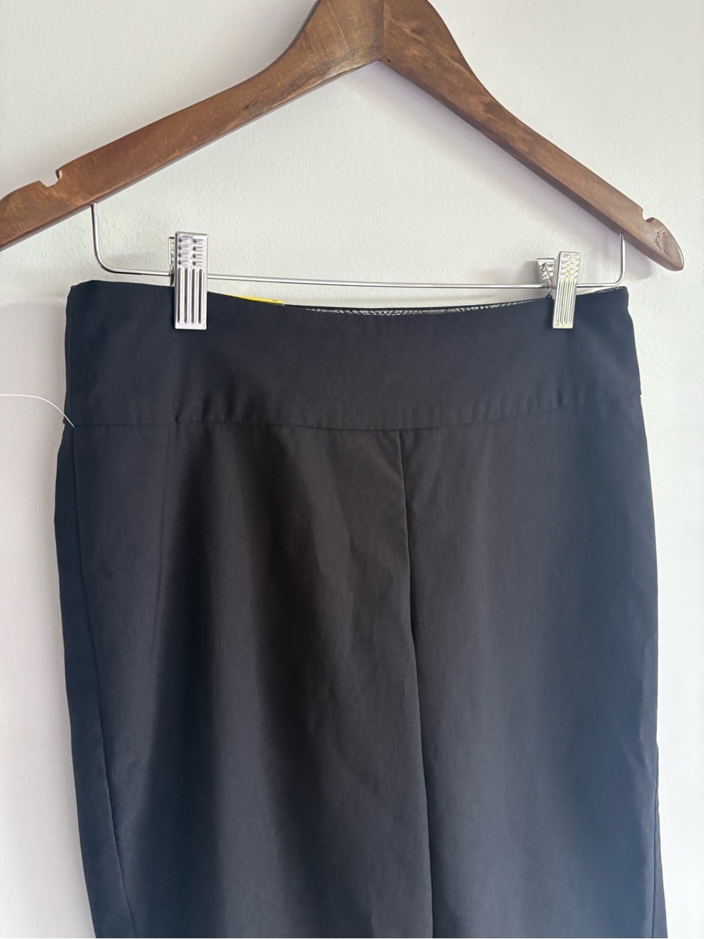 S.C. & CO. Black Bootcut Dress Pants Size 6 NWT | Stretch Career Work Trousers - Picture 4 of 8